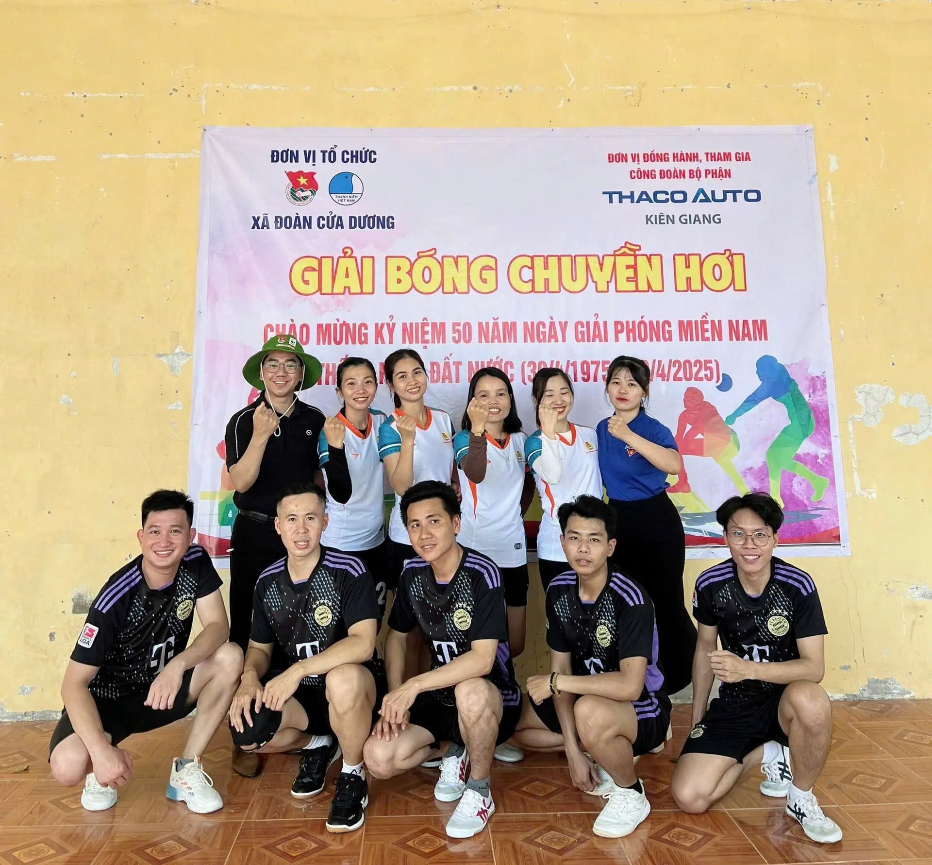 THACO AUTO KIÊN GIANG GIÀNH GIẢI NHÌ TẠI GIẢI GIAO LƯU  BÓNG CHUYÊN HƠI PHÚ QUỐC 2025