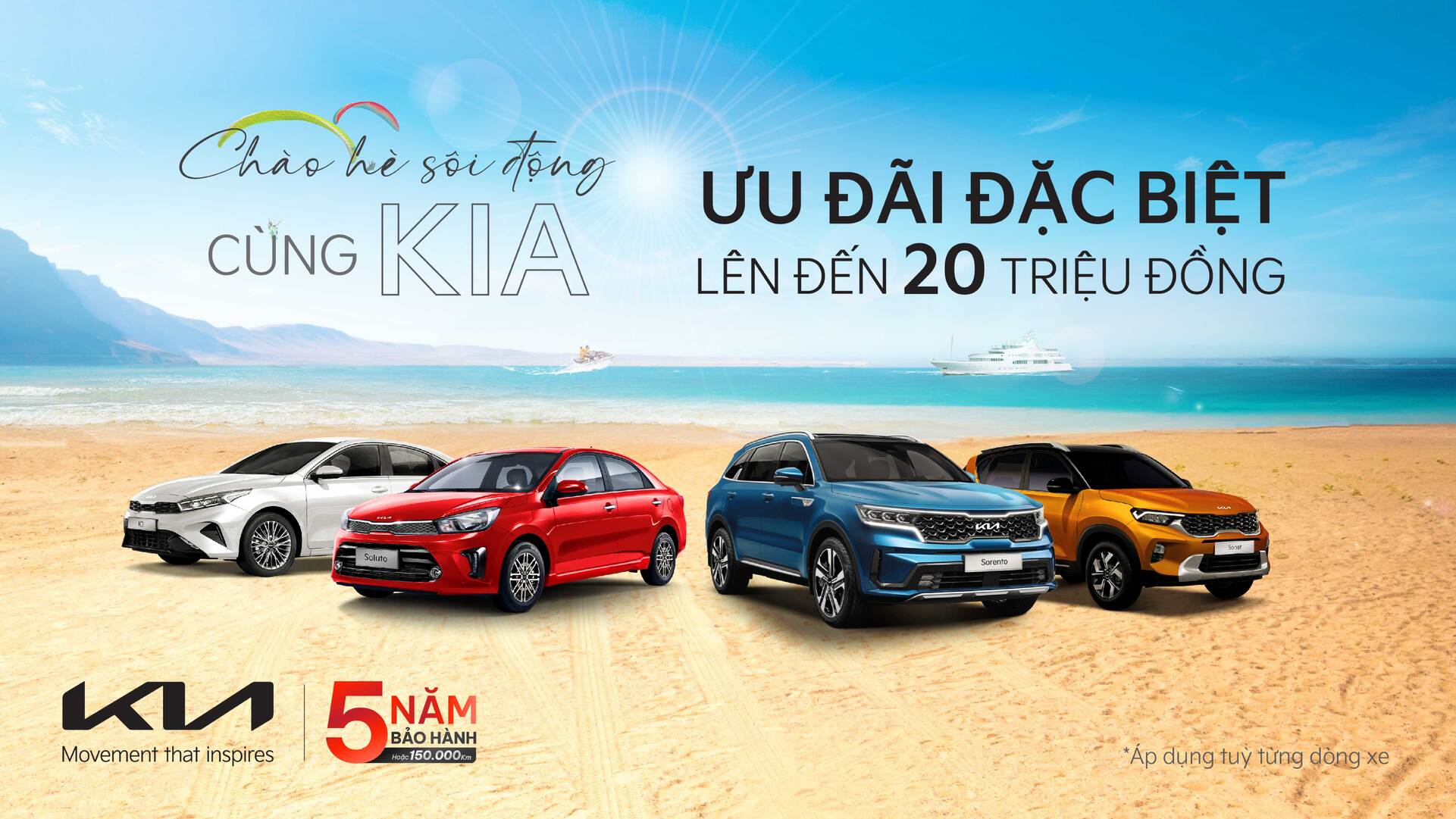 Nhiều ưu đãi hấp dẫn tại THACO AUTO Kiên Giang trong tháng 5